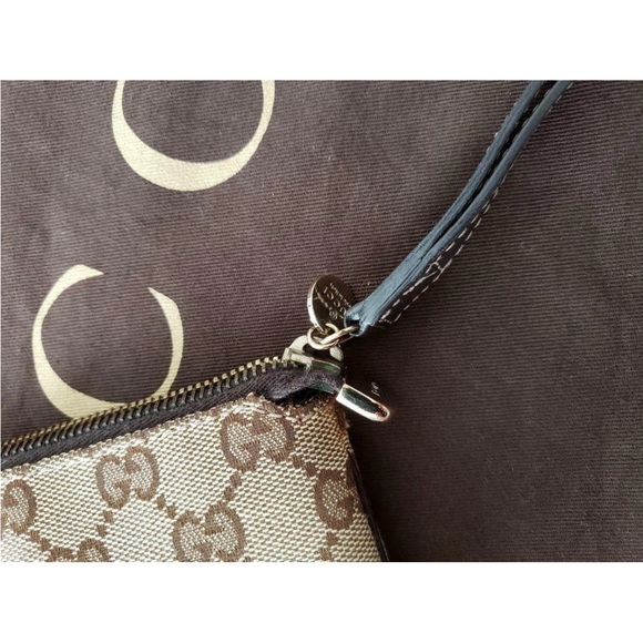 Gucci Beige and Brown Clutch with Dog Design - Picture 5 of 5